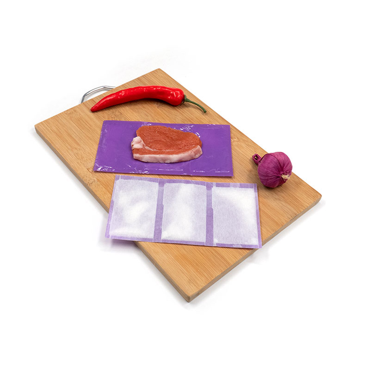 Food Airlaid Moisture Paper Alas Dulang Perendam Daging Potongan Darah 